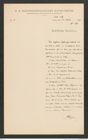 k.k. naturhistorisches Hofmuseum, Intendanzakten 1885-1896 (Hauer), Aktenzahl Z.136/1893, Seite 1